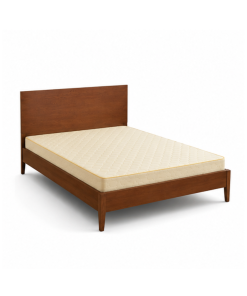 Alternative view of Giường King Size Gỗ Cao Su Phủ Veneer Cao Cấp Tích Hợp Cổng Sạc Nhanh & Kệ Đầu Giường