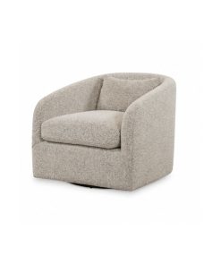 Alternative view of Ghế Sofa Đơn Thư Giãn Xoay 360° Cecilia Gray Woven – Thương Hiệu Rooms To Go (Mỹ)