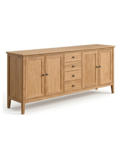 Alternative view of Tủ Tới Trang Trí / Tủ Sideboard Gỗ Sồi Tự Nhiên Xuất Khẩu Cao Cấp